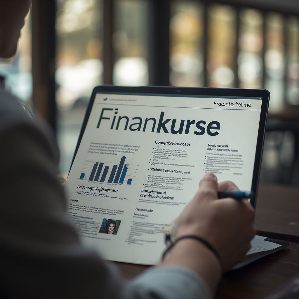 Erste Schritte mit Finanzkurse